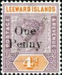 Stamp Leeward Islands Catalog number: 17