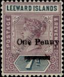 Stamp Leeward Islands Catalog number: 19