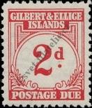 Stamp Gilbert & Ellice Islands Catalog number: P/2
