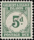 Stamp Gilbert & Ellice Islands Catalog number: P/5