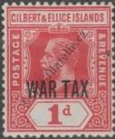 Stamp Gilbert & Ellice Islands Catalog number: 25