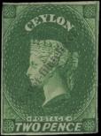 Stamp Ceylon Catalog number: 3