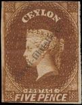 Stamp Ceylon Catalog number: 5