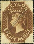 Stamp Ceylon Catalog number: 18