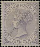 Stamp Ceylon Catalog number: 63/a