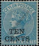 Stamp Ceylon Catalog number: 78/A