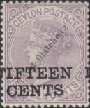Stamp Ceylon Catalog number: 80/A