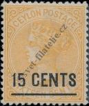 Stamp Ceylon Catalog number: 90