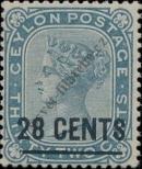Stamp Ceylon Catalog number: 91
