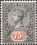 Stamp Ceylon Catalog number: 124/a