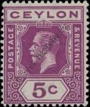 Stamp Ceylon Catalog number: 168