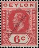 Stamp Ceylon Catalog number: 169