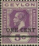 Stamp Ceylon Catalog number: 180
