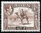 Stamp Aden Catalog number: 17