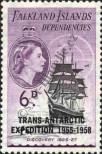 Stamp Falkland Islands Dependencies Catalog number: 37
