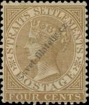 Stamp Straits Settlements Catalog number: 36