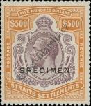 Stamp Straits Settlements Catalog number: 174