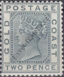 Stamp Gold Coast Catalog number: 10/a
