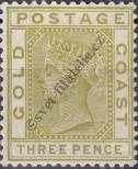 Stamp Gold Coast Catalog number: 12