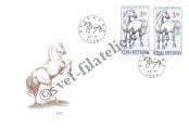 FDC Czech republic Catalog number: 122-123