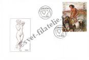 FDC Czech republic Catalog number: 747-748