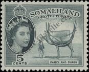 Stamp British Somaliland Catalog number: 121