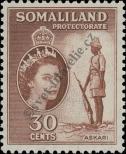 Stamp British Somaliland Catalog number: 125