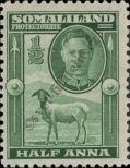Stamp British Somaliland Catalog number: 89