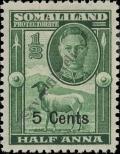 Stamp British Somaliland Catalog number: 109