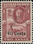 Stamp British Somaliland Catalog number: 110