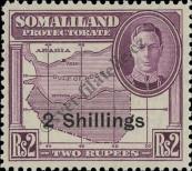Stamp British Somaliland Catalog number: 117