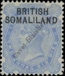 Stamp British Somaliland Catalog number: 4