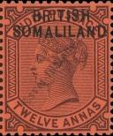 Stamp British Somaliland Catalog number: 9