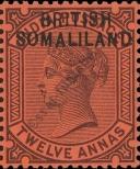 Stamp British Somaliland Catalog number: 9