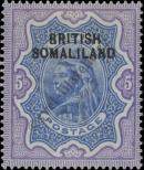 Stamp British Somaliland Catalog number: 13