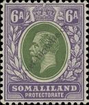 Stamp British Somaliland Catalog number: 63