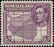 Stamp British Somaliland Catalog number: 86