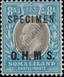 Stamp British Somaliland Catalog number: S/14