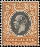 Stamp British Somaliland Catalog number: 52