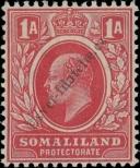 Stamp British Somaliland Catalog number: 36/a