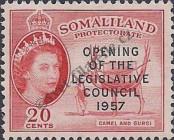 Stamp British Somaliland Catalog number: 132