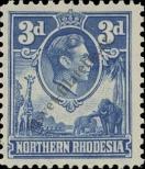 Stamp Northern Rhodesia Catalog number: 34/A