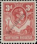 Stamp Northern Rhodesia Catalog number: 35/A