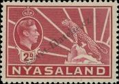 Stamp Nyasaland Catalog number: 59/a