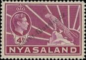 Stamp Nyasaland Catalog number: 61/a