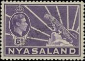 Stamp Nyasaland Catalog number: 62