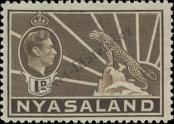 Stamp Nyasaland Catalog number: 54/a