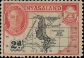Stamp Nyasaland Catalog number: 73