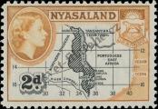 Stamp Nyasaland Catalog number: 102/A