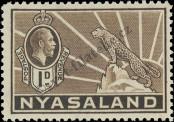 Stamp Nyasaland Catalog number: 37